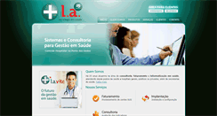 Desktop Screenshot of lainformatica.com.br